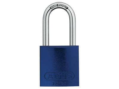 ABUS Mechanical 72/40mm Aluminium Padlock 40mm Long Shackle Blue Keyed Alike TT60121 – – Now available at MTN Shop UK.