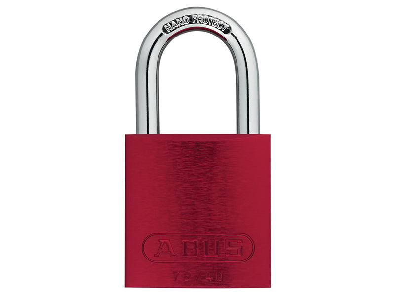 ABUS Mechanical 72/40mm Aluminium Padlock Red Keyed Alike TT02162 – – Now available at MTN Shop UK. - imagen 2