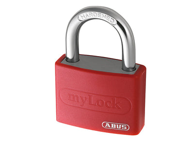 ABUS Mechanical T65AL/40mm My Lock Aluminium Padlock Red Keyed Alike 6401 – – Now available at MTN Shop UK.