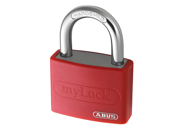 ABUS Mechanical T65AL/40mm My Lock Aluminium Padlock Red Keyed Alike 6401 – – Now available at MTN Shop UK.