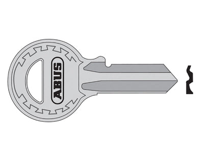 ABUS Mechanical 84/40 40mm R Key Blank – – Now available at MTN Shop UK.