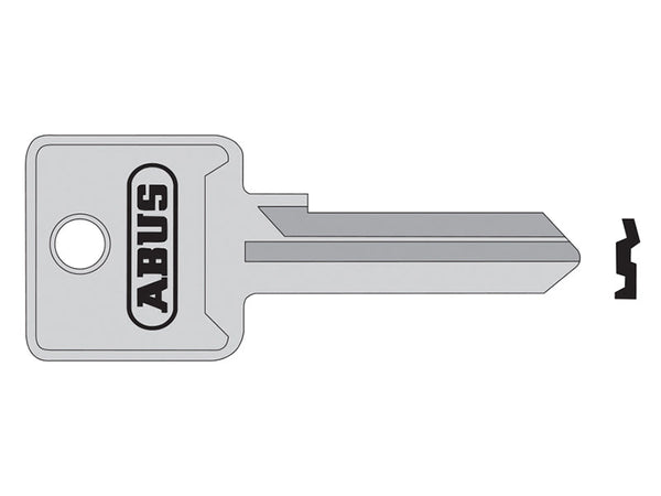 ABUS Mechanical 85/70 Left Hand Key Blank – – Now available at MTN Shop UK.