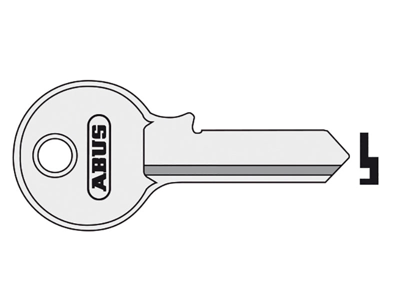 ABUS Mechanical 55/50 50mm Key Blank – – Now available at MTN Shop UK. - imagen 2