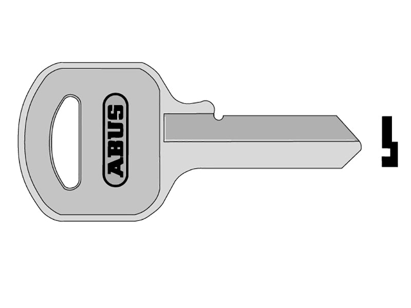 ABUS Mechanical 55/60 60mm Key Blank (K/A Only) – – Now available at MTN Shop UK. - imagen 2