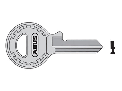 ABUS Mechanical 65/15 Right Hand Key Blank 09328 – – Now available at MTN Shop UK.