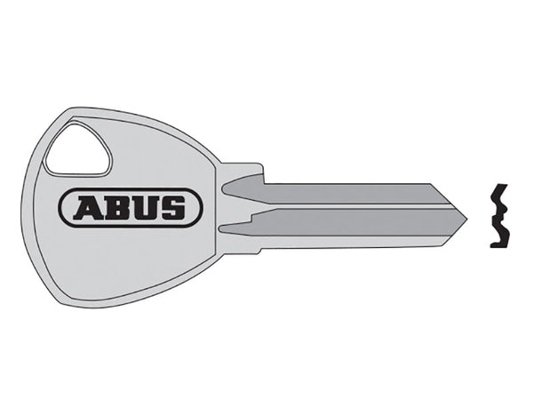 ABUS Mechanical 65/40+45 70/45 New Key Blank – – Now available at MTN Shop UK.