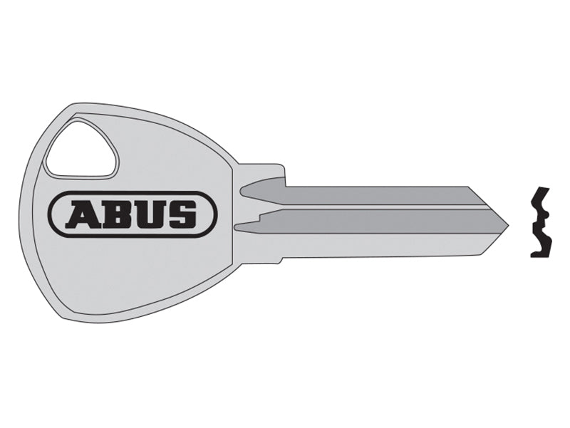 ABUS Mechanical 65/50 50mm +60 New Key Blank – – Now available at MTN Shop UK. - imagen 2