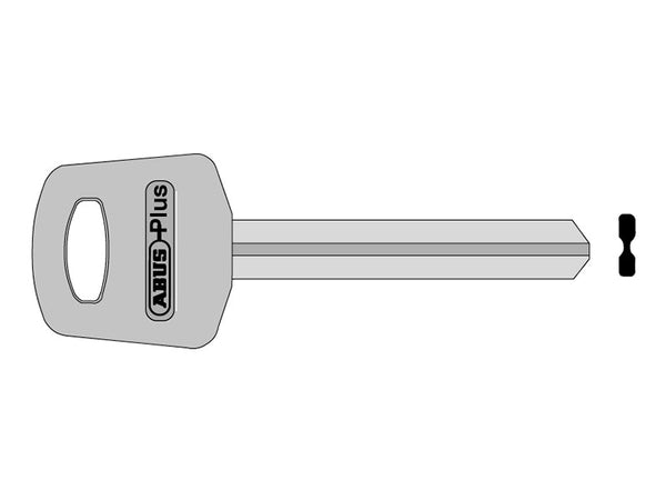 ABUS Mechanical X Plus Key Blank 23211 – – Now available at MTN Shop UK.