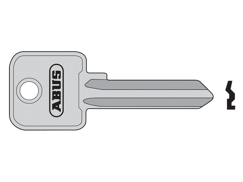 ABUS Mechanical 90RK/50 Key Blank (6 Pin) – – Now available at MTN Shop UK. - imagen 2
