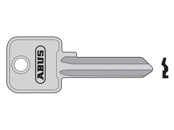 ABUS Mechanical 90RK/50 Key Blank (6 Pin) – – Now available at MTN Shop UK.