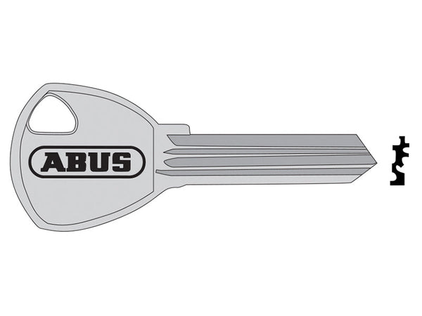 ABUS Mechanical 80TI/40+45+50+60 Key Blank 57862 – – Now available at MTN Shop UK.