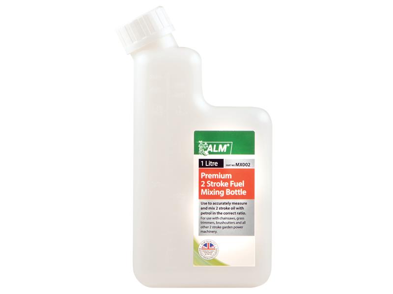 ALM Manufacturing MX002 2-Stroke Premium Fuel Mixing Bottle White – – Now available at MTN Shop UK. - imagen 2