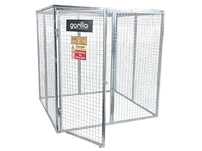 Armorgard GGC9 Gorilla Bolt Together Gas Cage 1812 x 1866 x 1831mm – – Now available at MTN Shop UK.