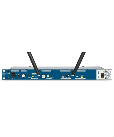 Altair WBS-200HD Base Station back view of dials and antennas