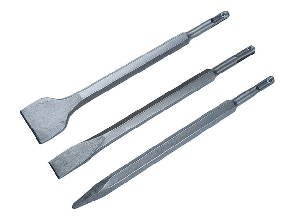BlueSpot Tools SDS Plus Chisel Set, 3 Piece – – Now available at MTN Shop UK.