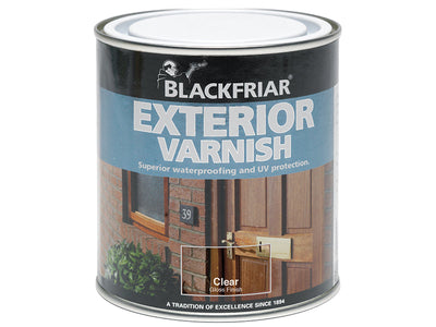 Blackfriar Exterior Varnish UV77 Clear Satin 250ml – – Now available at MTN Shop UK.