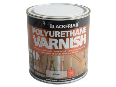 Blackfriar Polyurethane Varnish P99 Clear Gloss 1 litre – – Now available at MTN Shop UK.