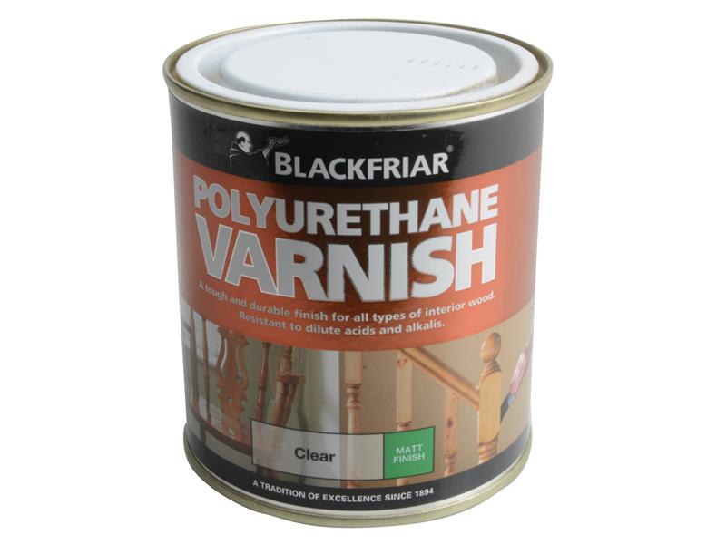Blackfriar Polyurethane Varnish P101 Clear Matt 500ml – – Now available at MTN Shop UK. - imagen 2