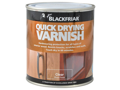 Blackfriar Quick Drying Duratough Interior Varnish Clear Gloss 250ml – – Now available at MTN Shop UK.