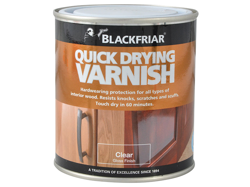 Blackfriar Quick Drying Duratough Interior Varnish Clear Gloss 500ml – – Now available at MTN Shop UK. - imagen 2