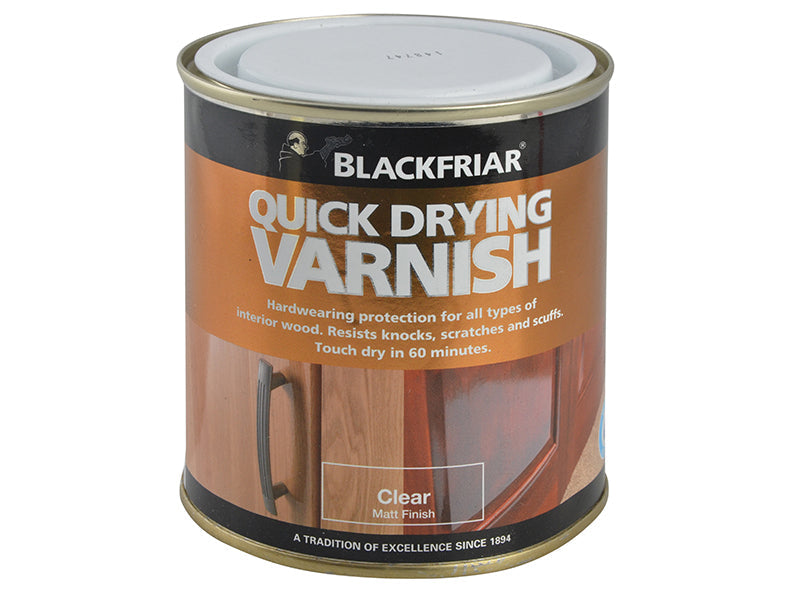 Blackfriar Quick Drying Duratough Interior Varnish Clear Matt 250ml – – Now available at MTN Shop UK. - imagen 2