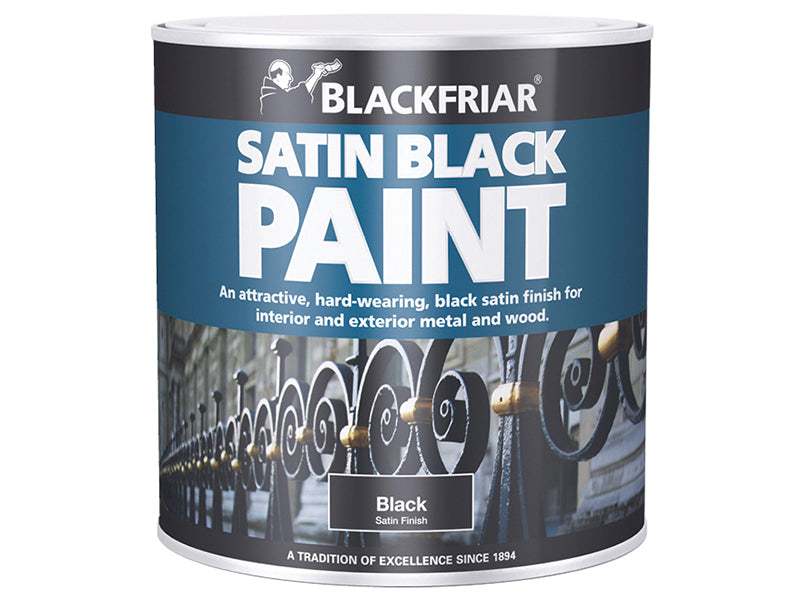 Blackfriar Satin Black Paint 250ml – – Now available at MTN Shop UK. - imagen 2