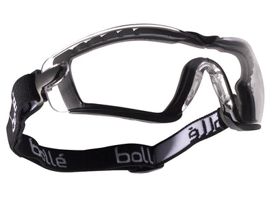 Bolle Safety COBRA PSI PLATINUM® Safety Glasses with Strap Clear – – Now available at MTN Shop UK.