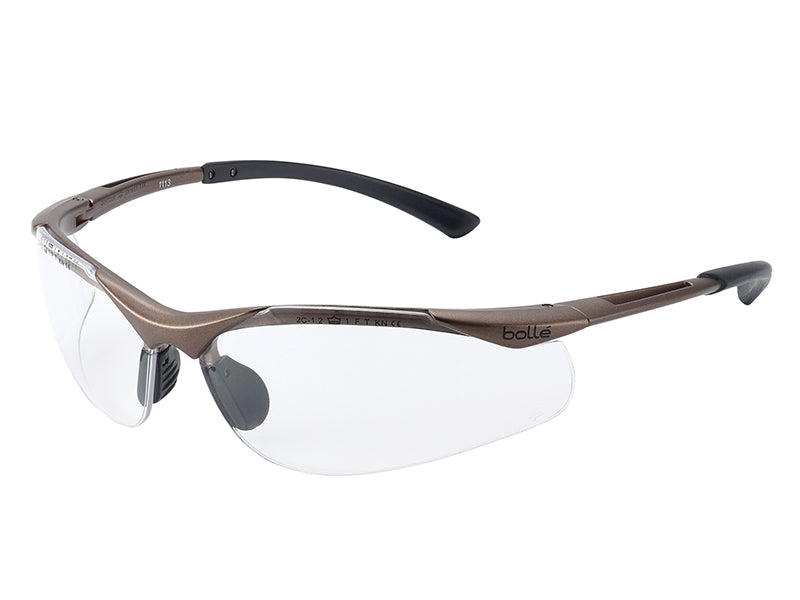 Bolle Safety CONTOUR PLATINUM® Safety Glasses - Clear – – Now available at MTN Shop UK. - imagen 2