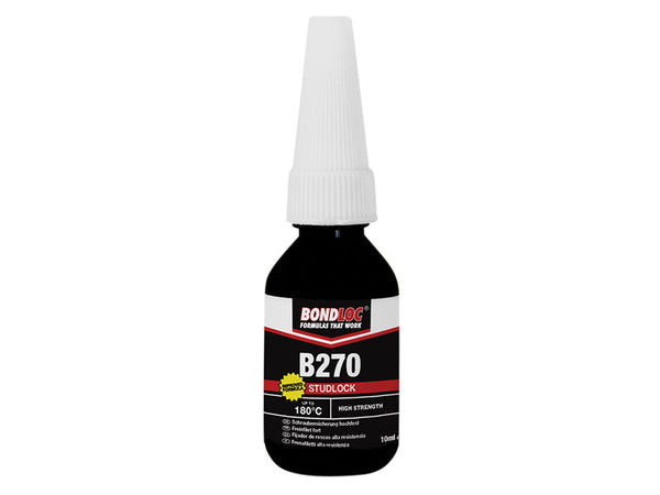 Bondloc B270 Studlock High Strength Threadlocker 10ml – – Now available at MTN Shop UK.