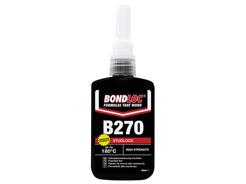 Bondloc B270 Studlock High Strength Threadlocker 50ml – – Now available at MTN Shop UK. - imagen 2