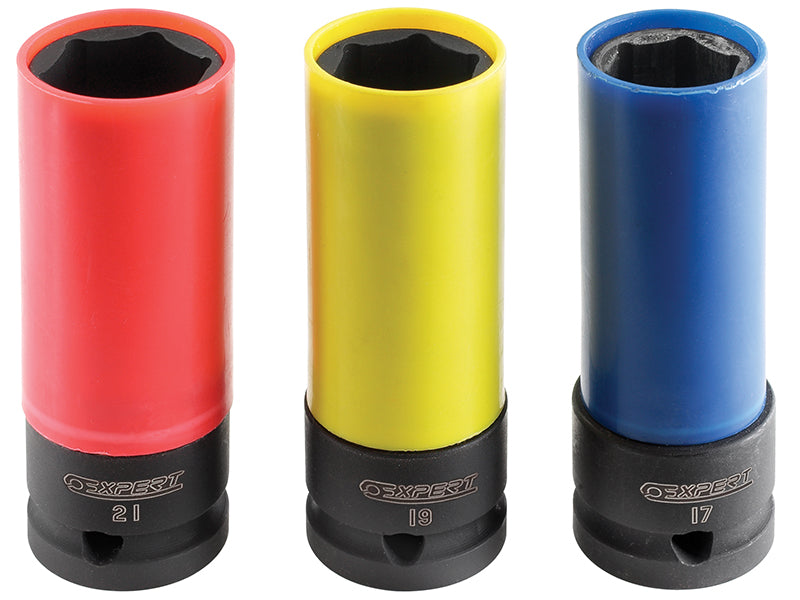 Expert 1/2in Drive Deep Impact Socket Set, 3 Piece – – Now available at MTN Shop UK. - imagen 2