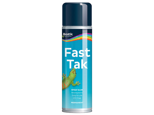 Bostik Fast Tak Permanent Adhesive Spray 500ml – – Now available at MTN Shop UK.