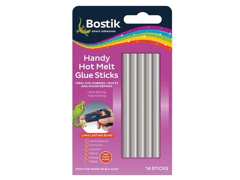 Bostik Handy Hot Melt Glue Sticks (Pack 14) – – Now available at MTN Shop UK. - imagen 2