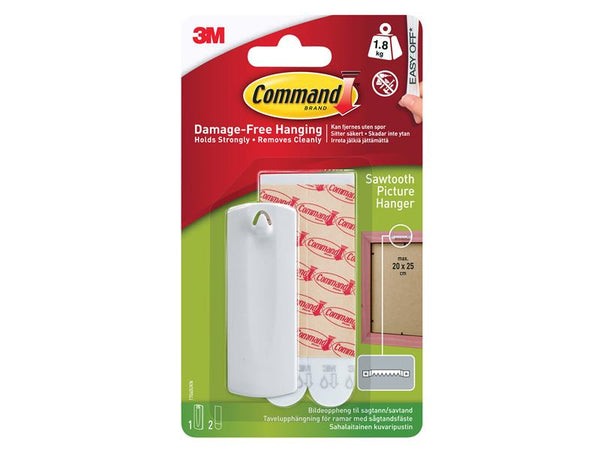 Command™ Sawtooth Picture Hanger – – Now available at MTN Shop UK.