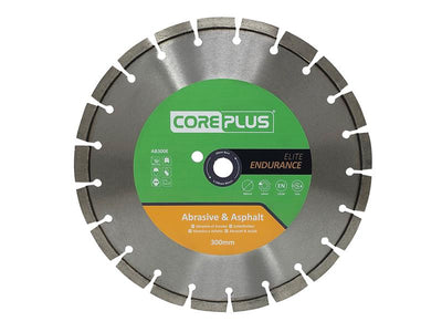 CorePlus AB300E Elite Abrasive & Asphalt Diamond Blade 300mm – – Now available at MTN Shop UK.