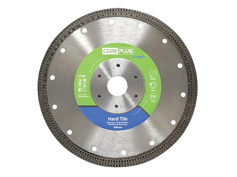 CorePlus HT200 Hard Tile Turbo Diamond Blade 200mm – – Now available at MTN Shop UK. - imagen 2
