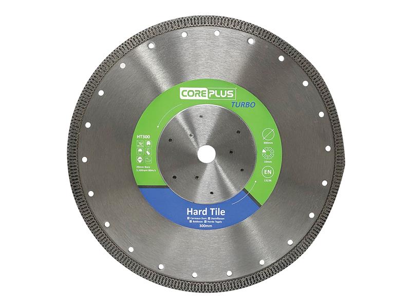 CorePlus HT300 Hard Tile Turbo Diamond Blade 300mm – – Now available at MTN Shop UK. - imagen 2