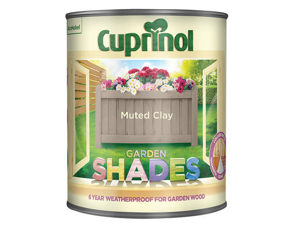 Cuprinol Garden Shades Muted Clay 1 litre – – Now available at MTN Shop UK.
