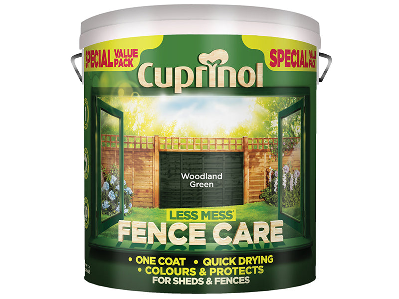 Cuprinol Less Mess Fence Care Woodland Green 6 litre – – Now available at MTN Shop UK. - imagen 2