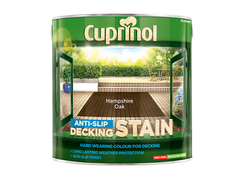 Cuprinol Anti-Slip Decking Stain Hampshire Oak 2.5 litre – – Now available at MTN Shop UK. - imagen 2