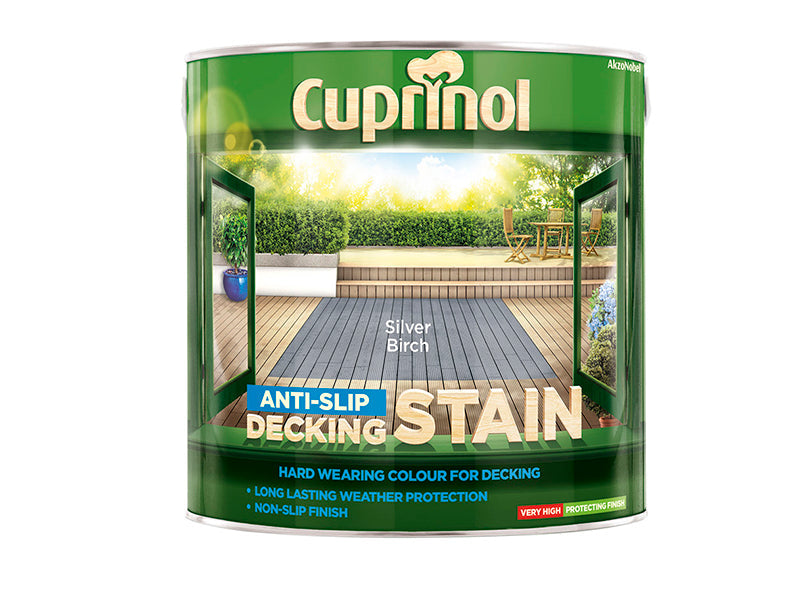 Cuprinol Anti-Slip Decking Stain Silver Birch 2.5 litre – – Now available at MTN Shop UK. - imagen 2