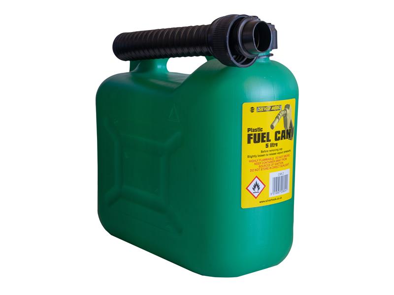 Silverhook Unleaded Petrol Can & Spout Green 5 litre – – Now available at MTN Shop UK. - imagen 2