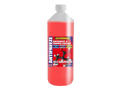 Silverhook Fully Concentrated Antifreeze O.A.T. Red 1 litre – – Now available at MTN Shop UK.