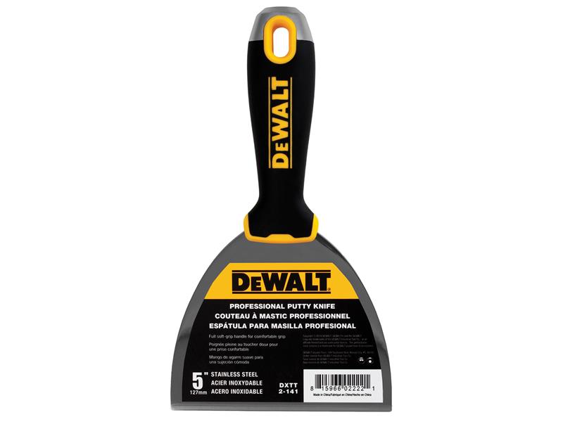 DEWALT Drywall Hammer End Jointing/Filling Knife 125mm (5in) – – Now available at MTN Shop UK. - imagen 2