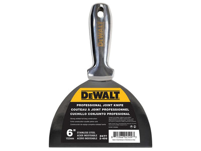 DEWALT Drywall Stainless Steel Jointing/Filling Knife 150mm (6in) – – Now available at MTN Shop UK.