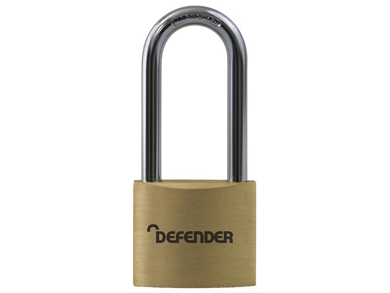 DEFENDER Brass Padlock Long Shackle 40mm – – Now available at MTN Shop UK. - imagen 2