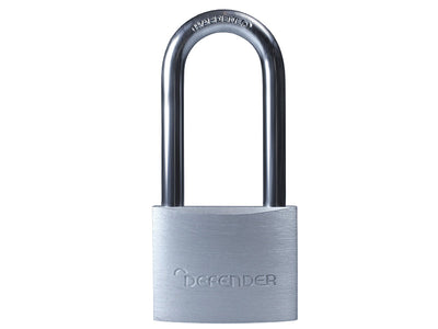 DEFENDER Aluminium Padlock Long Shackle 40mm – – Now available at MTN Shop UK.