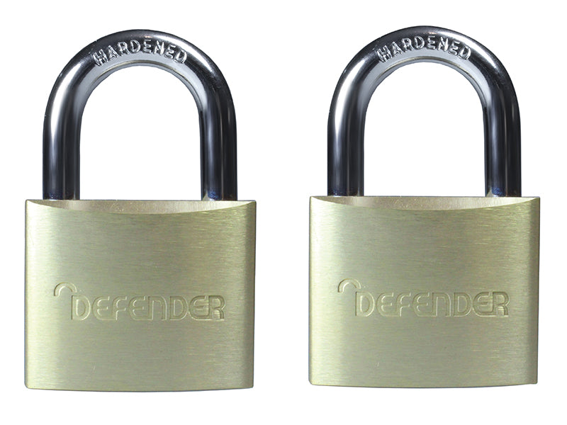 DEFENDER Aluminium Padlock Twin Pack 40mm – – Now available at MTN Shop UK. - imagen 2