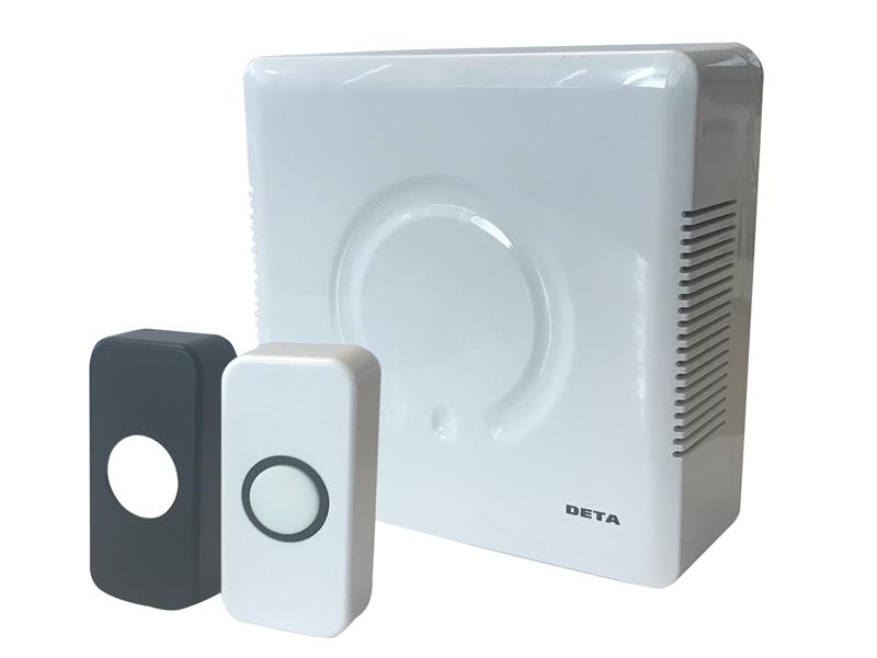 Deta Vimark Wired Door Bell Chime and Push Kit – – Now available at MTN Shop UK. - imagen 2