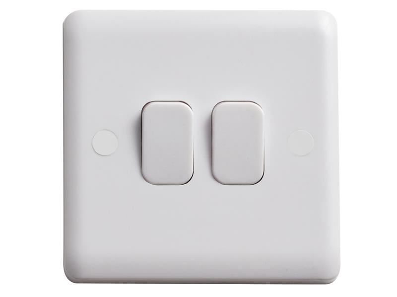 Deta Vimark Light Switch 2-Gang 2-Way – – Now available at MTN Shop UK. - imagen 2